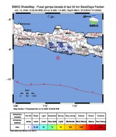 Informasi Gempa Hari ini